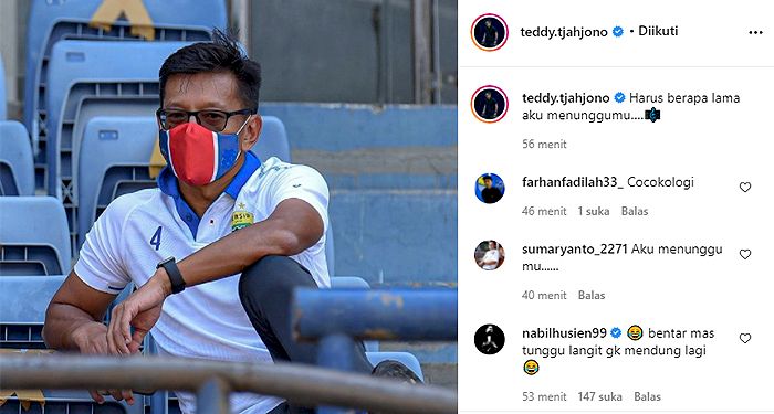 Bos Persib Tulis Lirik Lagu Chrisye-Peterpan, Malah Ditagih Bobotoh hingga Kode Liga Diundur Lagi